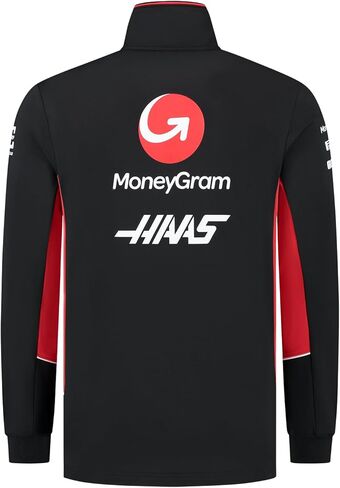 CMC Motorsports Haas Racing F1 2024 Team 1/4 Zip Fitted Sweater in Kuwait
