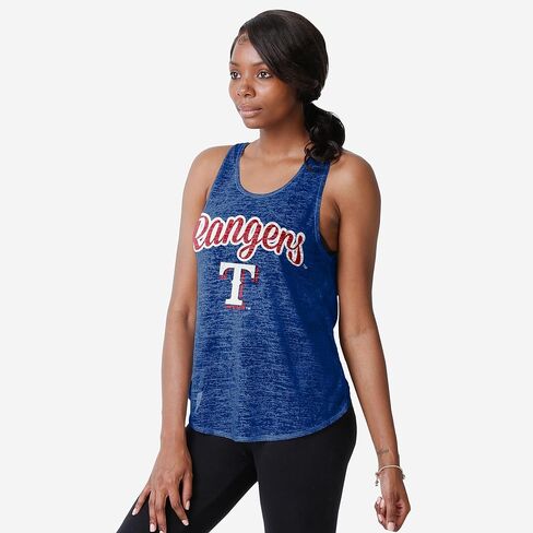 FOCO MLB Womens MLB Team Logo Burn Out Sleeveless Shirt Top in Saudi Arabia