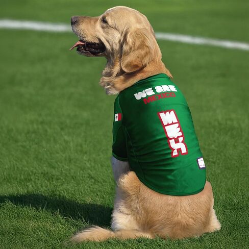 Littlearth Stretch Pet Jersey - Officially Licensed FIFA World Cup 2026 Teams, Sizes: X-Small to X-Large in Saudi Arabia
