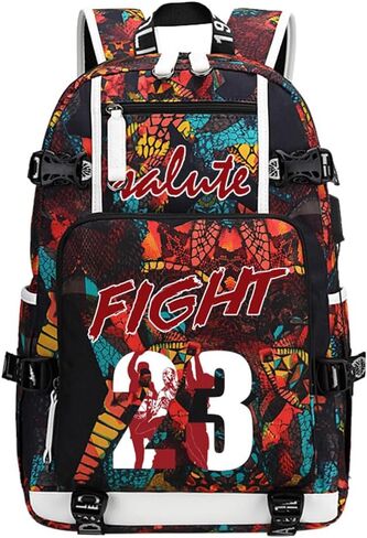 Basketball Player 23 Multifunction Backpack Travel Daypacks Fans Laptop Bag For Men Wome in Saudi Arabia