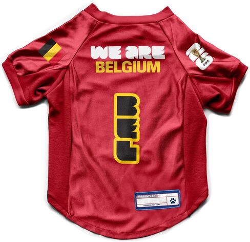 Littlearth Stretch Pet Jersey - Officially Licensed FIFA World Cup 2026 Teams, Sizes: X-Small to X-Large in Saudi Arabia