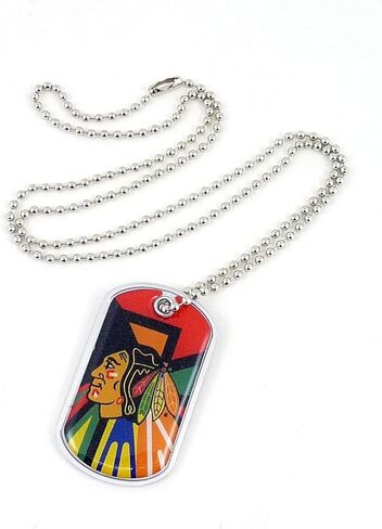 Aminco NHL Chicago Blackhawks Dynamic Dog Tag in Saudi Arabia