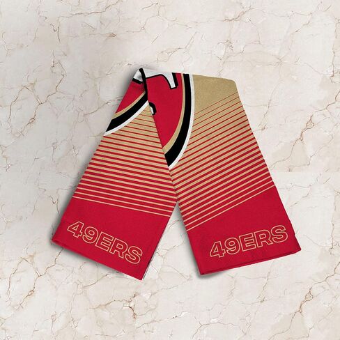 NORTHWEST San Francisco 49ers NFL Hussle Micro Fiber Sports Towel 24 x 42 Inches in Saudi Arabia