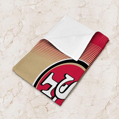 NORTHWEST San Francisco 49ers NFL Hussle Micro Fiber Sports Towel 24 x 42 Inches in Saudi Arabia