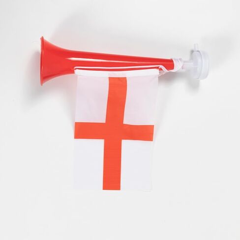 FACELESS Stadium Horn Noise Maker，2 Pieces Noise Maker with Country Flag Design，Plastic Trumpet for Outdoor Recreation in Saudi Arabia