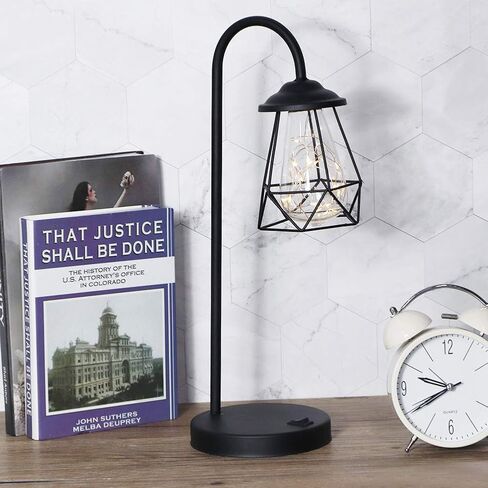 Retro Bedside Table Lamp, Minimalist Desk Lamp Without Battery in Kuwait