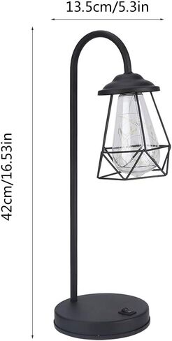 Retro Bedside Table Lamp, Minimalist Desk Lamp Without Battery in Kuwait