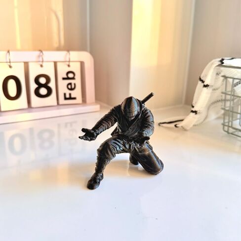 حامل أقلام RUIGO Ninja مع قلم ملحقات مكتبية مخصصة لديكور المنزل والمكتب قلم رائع Rsin in Kuwait