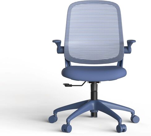 Ergonomic Color Office Chair 300lb (About 149.7kg), Home Office, Mesh Back, Integrated Molded Foam, Comfortable Sitting, Flipping Armrest, Fireproof, Rotating, Lifting Multifunctional Chair (Green) in Saudi Arabia
