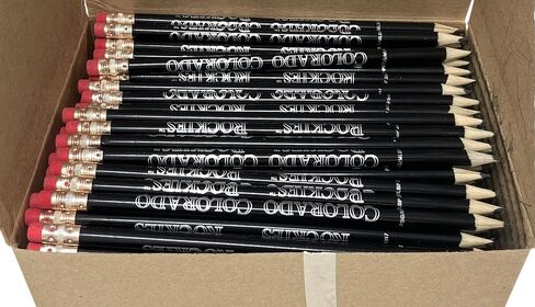 MLB Colorado Rockies 144-Pack Box of Pre Sharpened Wooden Pencils- Great Stocking Suffers and Party Favors in Saudi Arabia