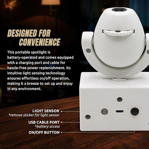 Sporticulture NFL American Football San Francisco 49ers - Adjustable Led Mini Spotlight Projector with 6 Team Logo Designs - Portable & Rechargeable Spotlight - Battery-Operated - 4.375" x 3.125" in Kuwait