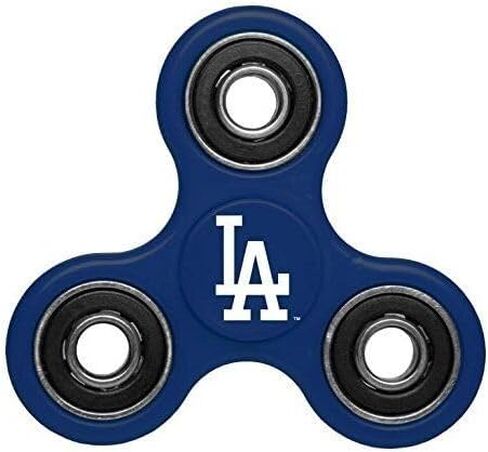 MLB Diztracto Fidget Spinnerz - 3 طرق، لوس أنجلوس دودجرز، مقاس واحد in Saudi Arabia