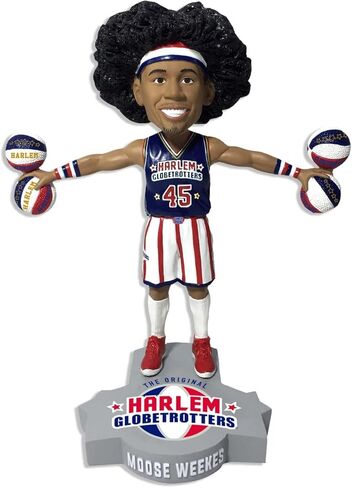 Moose Weekes Harlem Globetrotters Limited Edition - Numbered to 2,021 Bobblehead in Saudi Arabia