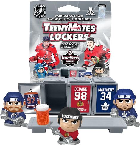 Party Animal 2026 NHL Series 12 TeenyMates Figures, Team Colors, One Size (Teenymates NHL Series 12-2026 4 Blind Pack Lot) in Saudi Arabia