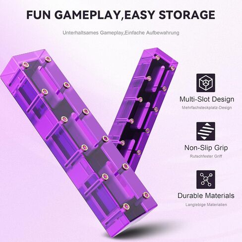 CyeeLife Darts Station 12 Display | Darts Stand | Dart Holder | Dart Accessories (Purple) in Saudi Arabia
