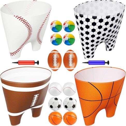 Granny Pants Yard Game Sports Themed Toss Game with Bouncy Balls Pumps - Outdoor Lawn Games for Adults Sports Themed Parties Tailgate Activities & Group Reunion Gatherings in Kuwait