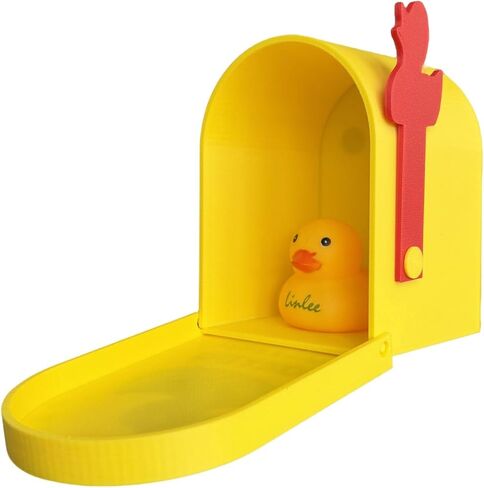 TEYOUYI Cruise Ducks Mailbox for Magnetic Wall Mounted Mini Mailbox Cruise Door Magnets Cruising Ship Refrigerator Decor Take a Duck Leave a Duck Hiding Game Travel in Saudi Arabia