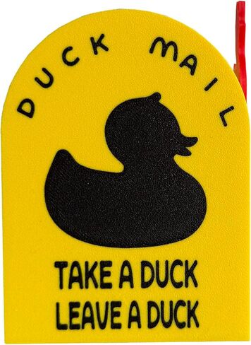 TEYOUYI Cruise Ducks Mailbox for Magnetic Wall Mounted Mini Mailbox Cruise Door Magnets Cruising Ship Refrigerator Decor Take a Duck Leave a Duck Hiding Game Travel in Saudi Arabia
