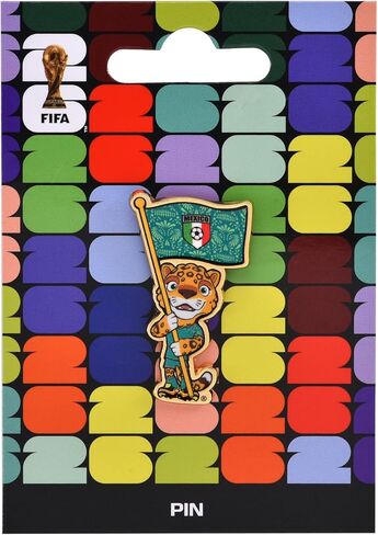 Official FIFA World Cup 2026 Mexico Mascot Pin – “Selfie" Pose 1.5" Enamel Lapel Badge – Premium Zinc Alloy Souvenir – Decorative Accessory for Hats, Backpacks, Jerseys, Jackets & Lanyards in Kuwait