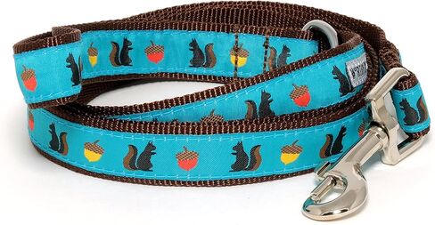 The Worthy Dog Flip Flops Pattern Dog Leash 5ft Stylish Blue/Pink, Comfortable Durable Nylon Fits Small, Medium, Large Dogs, Fun Outdoor Puppy Walking Accessory-Large in Kuwait