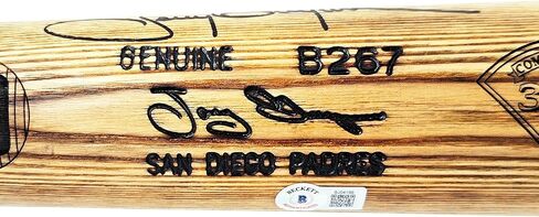 Tony Gwynn Autographed Blonde 3000th Hit Bat San Diego #/3000 Beckett BAS QR in Saudi Arabia