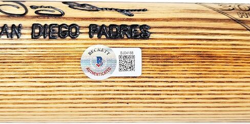 Tony Gwynn Autographed Blonde 3000th Hit Bat San Diego #/3000 Beckett BAS QR in Saudi Arabia
