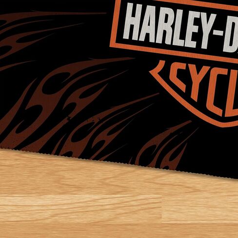 Northwest Harley-Davidson Washable Area Rug, Low Pile Floor Mat in Saudi Arabia