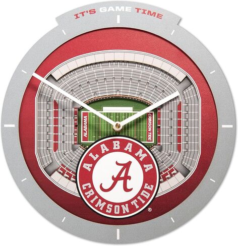 YouTheFan NCAA Purdue Boilermakers BB 3D StadiumView Clock in Saudi Arabia