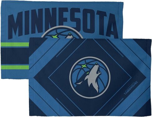 منشفة مشجعين Northwest NBA Minnesota Timberwolves، عبوة من قطعتين، 40.64 سم × 63.5 سم، Pick-N-Roll in Saudi Arabia