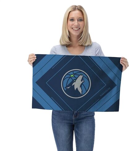منشفة مشجعين Northwest NBA Minnesota Timberwolves، عبوة من قطعتين، 40.64 سم × 63.5 سم، Pick-N-Roll in Saudi Arabia