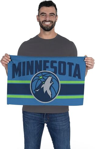 منشفة مشجعين Northwest NBA Minnesota Timberwolves، عبوة من قطعتين، 40.64 سم × 63.5 سم، Pick-N-Roll in Saudi Arabia