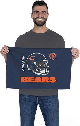 Northwest Chicago Bears NFL Rally - منشفة رالي 18 × 15 بوصة in Saudi Arabia