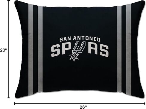 Pegasus Sports NBA Microplush Bed Pillow, 20" x 26", San Antonio Spurs in Saudi Arabia