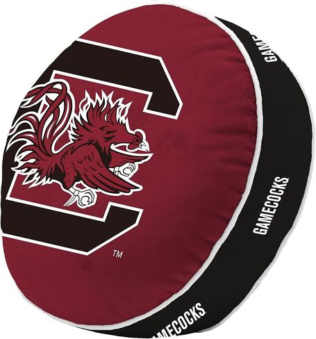 وسادة منتفخة تحمل شعار العلامة التجارية NCAA South Carolina Gamecocks - قطيفة وناعمة وقابلة للتمدد مع تصميم بألوان الفريق in Saudi Arabia
