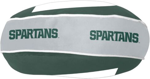 Logo Brands NCAA Michigan State Spartans Puff Pillow – Plush, Soft, Stretchy with Team Color Design in Saudi Arabia