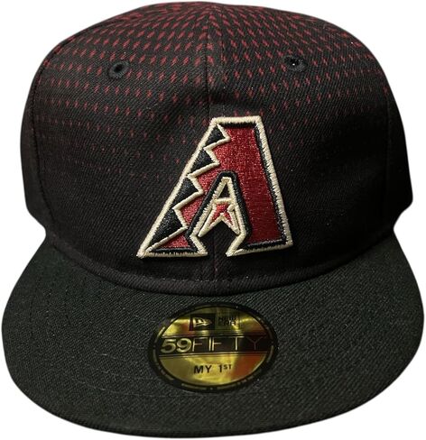 قبعة New Era Infant Arizona Diamondbacks الأصلية من مجموعة On-Field My First 59FIFTY مقاس 6 أسود/سيدونا in Saudi Arabia