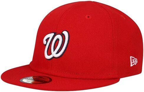 قبعة New Era Infant Washington Nationals Game My 1st 59Fifty، مقاس 6 - أحمر in Saudi Arabia