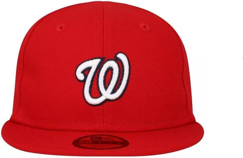 قبعة New Era Infant Washington Nationals Game My 1st 59Fifty، مقاس 6 - أحمر in Saudi Arabia