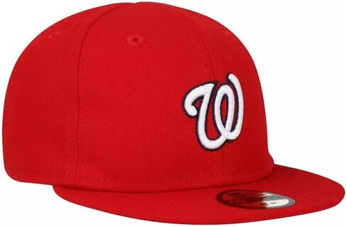 قبعة New Era Infant Washington Nationals Game My 1st 59Fifty، مقاس 6 - أحمر in Saudi Arabia