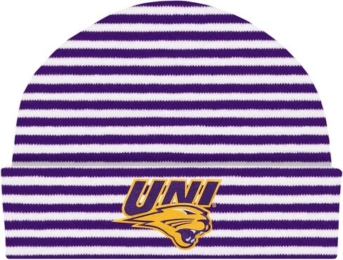 Creative Knitwear College Baby Striped Knit Cap - Team Logo, Multiple Colors for Baby Boys & Girls, (0-3 Months) in Saudi Arabia