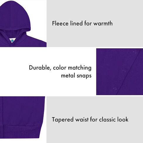 سترة بغطاء للرأس من Creative Knitwear College Baby مرخصة رسميًا من الرابطة الوطنية لرياضة الجامعات (NCAA) - شعار TCU Horned Frogs - أرجواني - 2T in Saudi Arabia