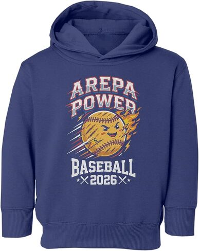 Arepa Power Campeones Baseball 2026 Champions Toddler Hooded Sweatshirt in Saudi Arabia