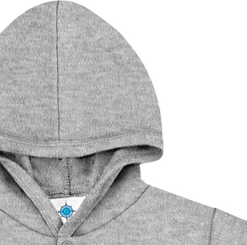 Creative Knitwear College Baby NCAA Officially Licensed Snap Hooded Jacket - Villanova Wildcats Logo - Oxford - 12 Months in Saudi Arabia