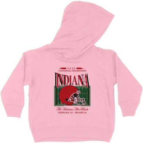 TeesAndTankYou 2026 National Champs Indiana Kids هوديي سويت شيرت للأطفال الصغار in Saudi Arabia