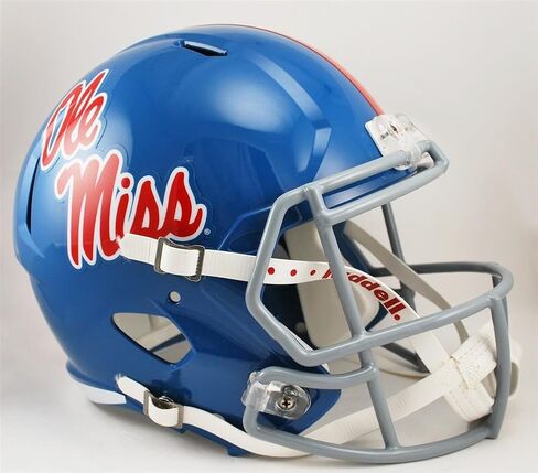 خوذة السرعة المقلدة من Ole Miss Rebels بالحجم الكامل in Saudi Arabia
