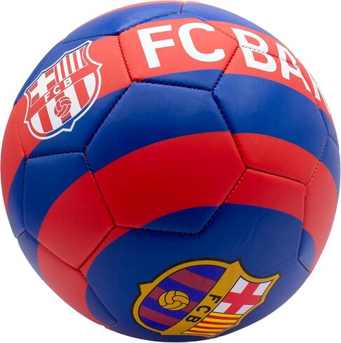 Maccabi Art Officially Licensed FC Barcelona Soccer Ball Size 5 – Barca Training Football, Durable Panels, Team Crest Logo, Indoor/Outdoor in Kuwait