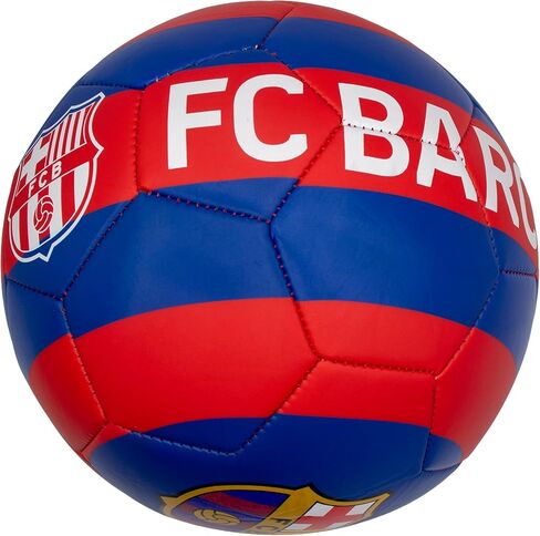 Maccabi Art Officially Licensed FC Barcelona Soccer Ball Size 5 – Barca Training Football, Durable Panels, Team Crest Logo, Indoor/Outdoor in Kuwait