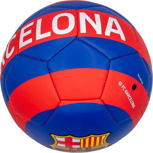Maccabi Art Officially Licensed FC Barcelona Soccer Ball Size 5 – Barca Training Football, Durable Panels, Team Crest Logo, Indoor/Outdoor in Kuwait
