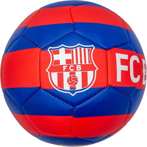 Maccabi Art Officially Licensed FC Barcelona Soccer Ball Size 5 – Barca Training Football, Durable Panels, Team Crest Logo, Indoor/Outdoor in Kuwait