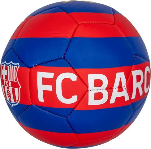 Maccabi Art Officially Licensed FC Barcelona Soccer Ball Size 5 – Barca Training Football, Durable Panels, Team Crest Logo, Indoor/Outdoor in Kuwait